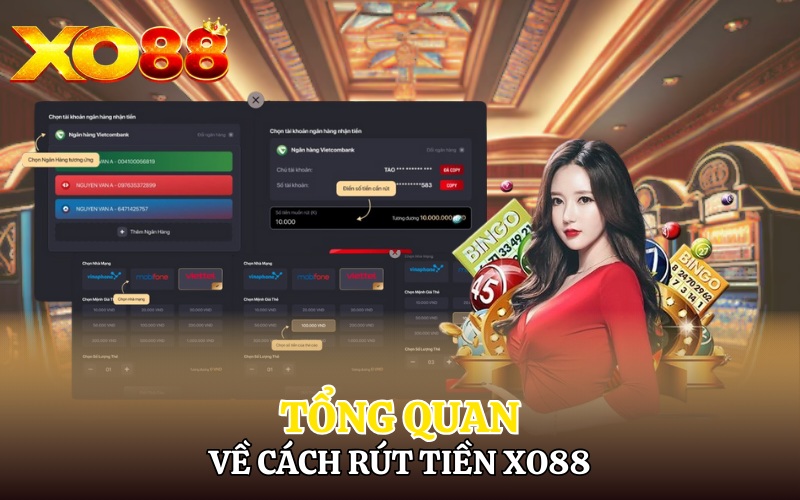 Tổng quan về cách rút tiền Xo88