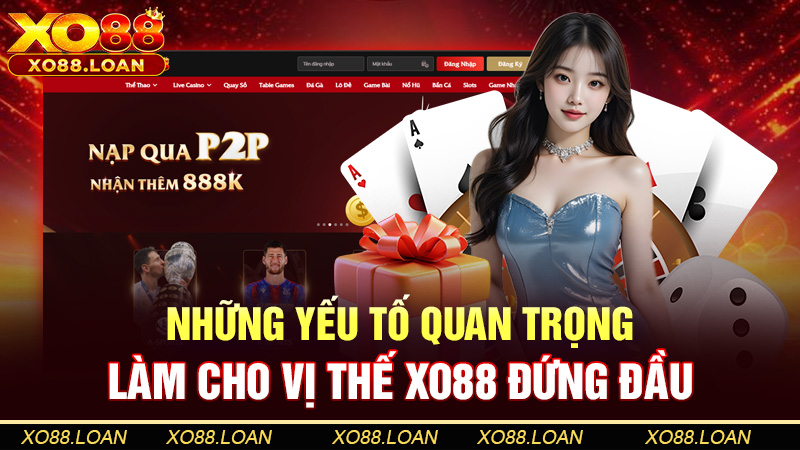 Những yếu tố quan trọng làm cho vị thế Xo88 đứng đầu
